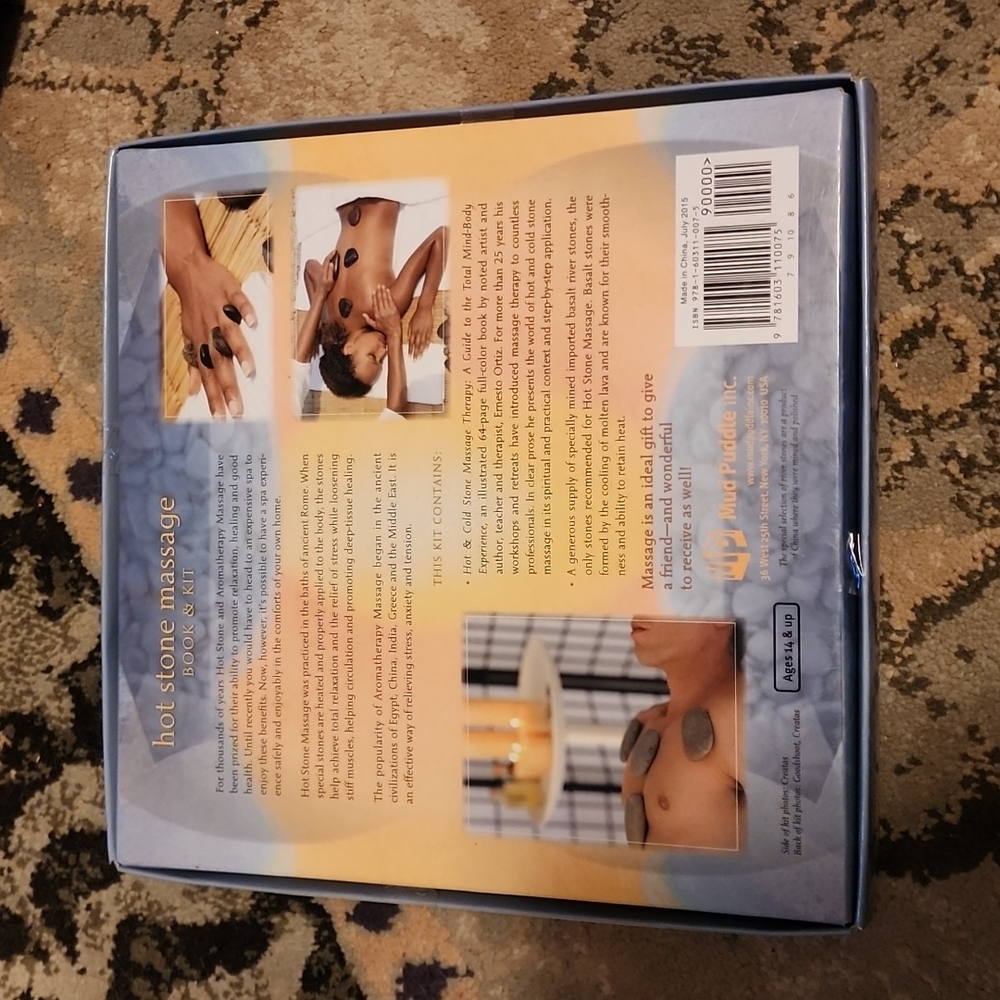 Hot Stone Massage Book and Kit - Picture 2 of 2